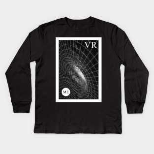 Vr wormhole Kids Long Sleeve T-Shirt